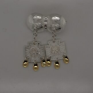 Halssølje Hvit/forgylt
